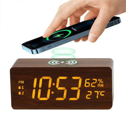 Alarm Clock Multifunctional 15W Fast Charging Clock - Alarm Clock - Tollcuudda - Mad Fly Essentials