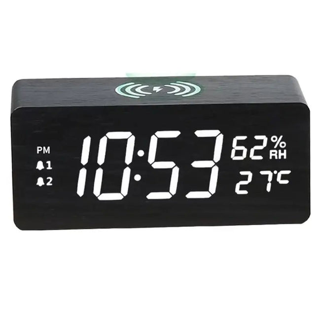 Alarm Clock Multifunctional 15W Fast Charging Clock - Alarm Clock - Tollcuudda - Mad Fly Essentials