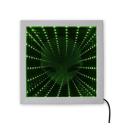 Alien Head Illusion LED Night Light - LED Night Light - lamgool - Mad Fly Essentials