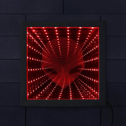 Alien Head Illusion LED Night Light - LED Night Light - lamgool - Mad Fly Essentials