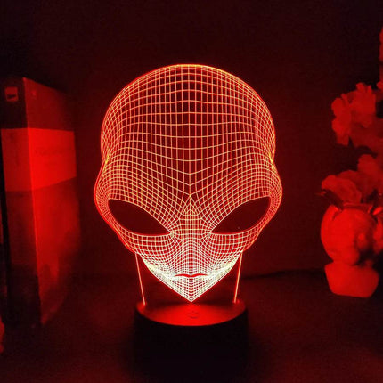 Alien Illusion Lamp 3D LED Night Light - LED Night Light - Sololandor - Mad Fly Essentials
