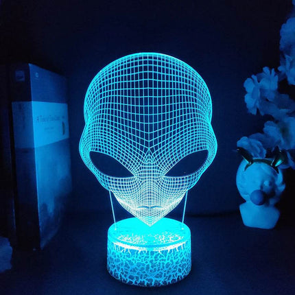 Alien Illusion Lamp 3D LED Night Light - LED Night Light - Sololandor - Mad Fly Essentials