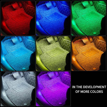 Ambient USB Neon Mood RGB Auto LED Lighting - Auto LED Light - Fccemc - Mad Fly Essentials