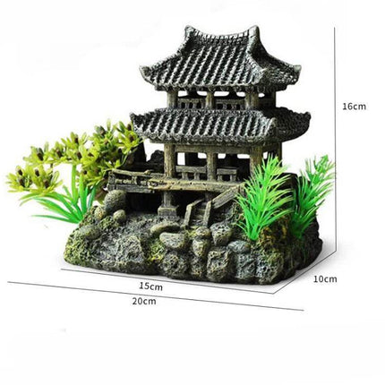 Ancient City Ruins Landscape Fish Tank Decor - Fish Tank Decor - Aquarius - Mad Fly Essentials