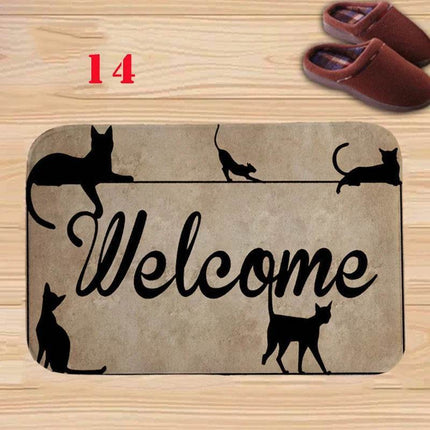 Animal Cat Water Absorb Bathroom Entrance Doormat - Doormat - RIANCY - Mad Fly Essentials