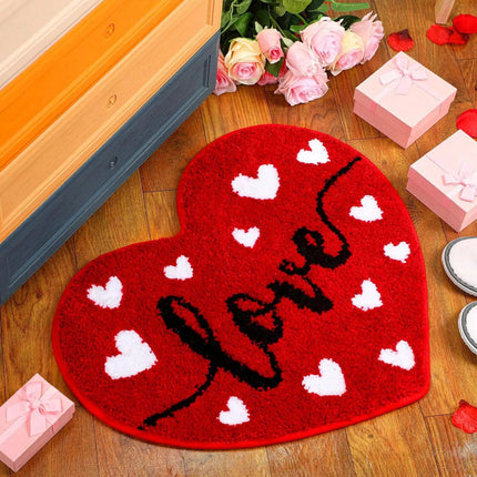 Area Rug LOVE Heart Creative Bedroom Rug - Area Rug - Retro Rugs - Mad Fly Essentials