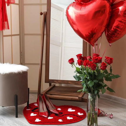 Area Rug LOVE Heart Creative Bedroom Rug - Area Rug - Retro Rugs - Mad Fly Essentials