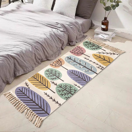 Area Rug Plaid Bedroom Living Bohemian Rug - Area Rug - Miracle Sweet - Mad Fly Essentials