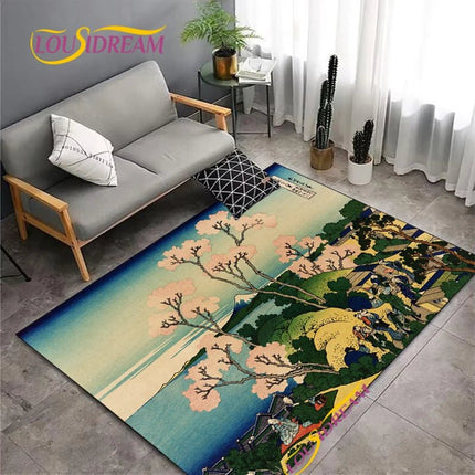 Area Rug Van Gogh Starry Night Living Home Rug - Area Rug - LOUSIDREAM - Mad Fly Essentials