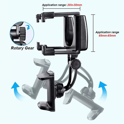 Auto Essentials 360 Rearview Mirror Mount Cellphone Bracket - Auto Essentials - HVLMHA - Mad Fly Essentials