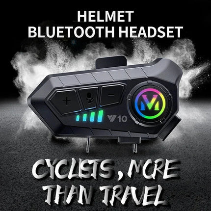 Auto Essentials Bluetooth Motorcycle Intercom Noise-Reduction Headset - Auto Essentials - Autoeye - Mad Fly Essentials