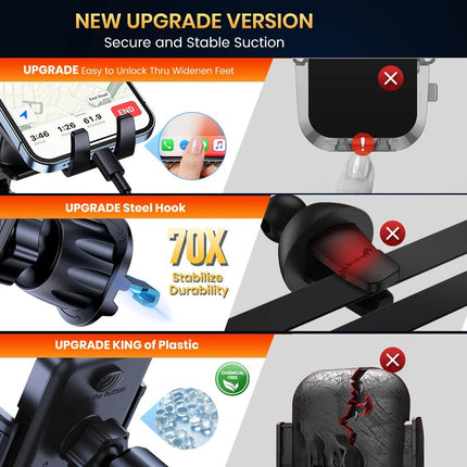 Auto Essentials Car Phone Holder Mount - Auto Essentials - Mobil Mate - Mad Fly Essentials