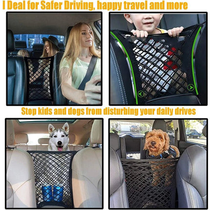 Auto Essentials Car Storage Net Bag Pet Divider - Auto Essentials - Auto Youth - Mad Fly Essentials