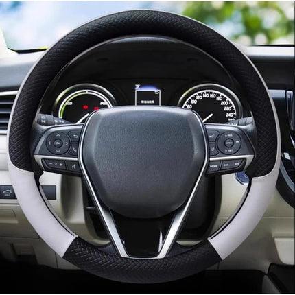Auto Essentials Durable Microfiber Steering Wheel Cover - Auto Essentials - Brangdy - Mad Fly Essentials
