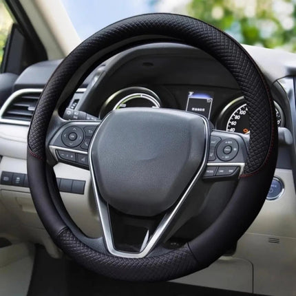 Auto Essentials Durable Microfiber Steering Wheel Cover - Auto Essentials - Brangdy - Mad Fly Essentials