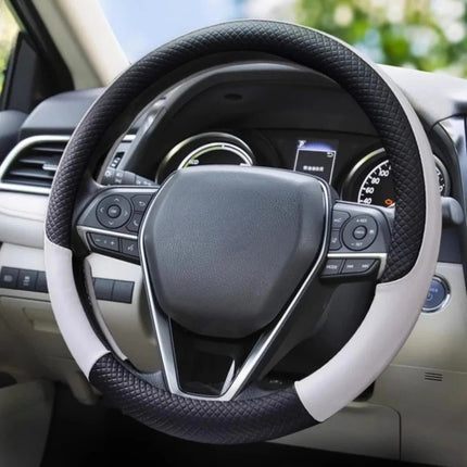 Auto Essentials Durable Microfiber Steering Wheel Cover - Auto Essentials - Brangdy - Mad Fly Essentials