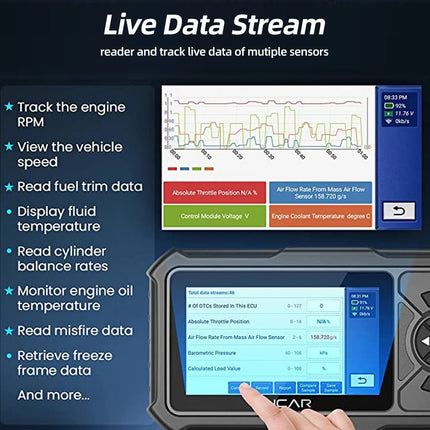 Auto Essentials Mucar CDE900 Pro ODB2 Auto Code Reader - Auto Essentials - Mucar - Mad Fly Essentials