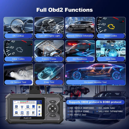 Auto Essentials Mucar CDE900 Pro ODB2 Auto Code Reader - Auto Essentials - Mucar - Mad Fly Essentials