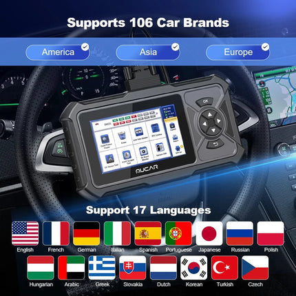 Auto Essentials Mucar CDE900 Pro ODB2 Auto Code Reader - Auto Essentials - Mucar - Mad Fly Essentials