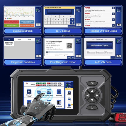Auto Essentials Mucar CDE900 Pro ODB2 Auto Code Reader - Auto Essentials - Mucar - Mad Fly Essentials