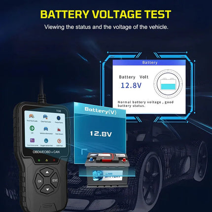 Auto Essentials OBD2 Engine Diagnose Code Reader Tool - Auto Essentials - Mucar - Mad Fly Essentials