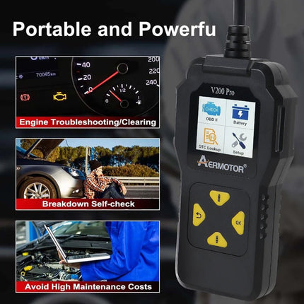 Auto Essentials OBD2 Engine Diagnose Code Reader Tool - Auto Essentials - Mucar - Mad Fly Essentials