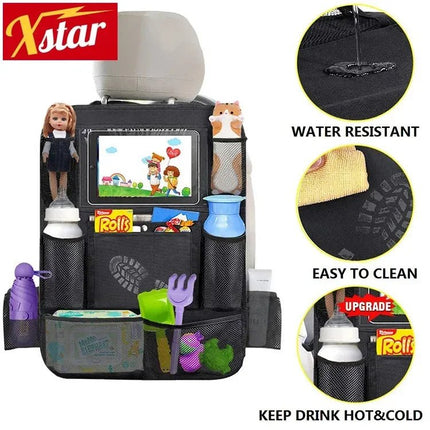 Auto Essentials Oxford Car Storage Back Seat Organizer - Auto Essentials - ANDELI - Mad Fly Essentials