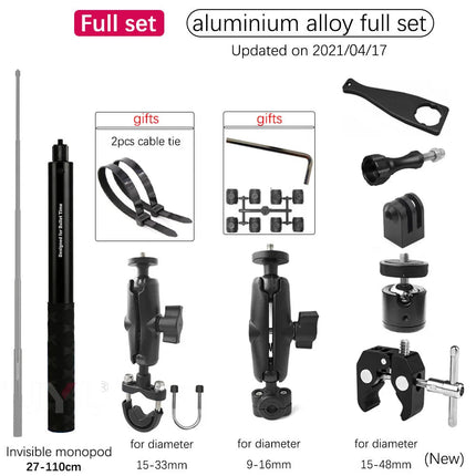Auto Essentials Tuyu Motorcycle Handlebar Selfie Stick Accessories - Auto Essentials - TUYU - Mad Fly Essentials