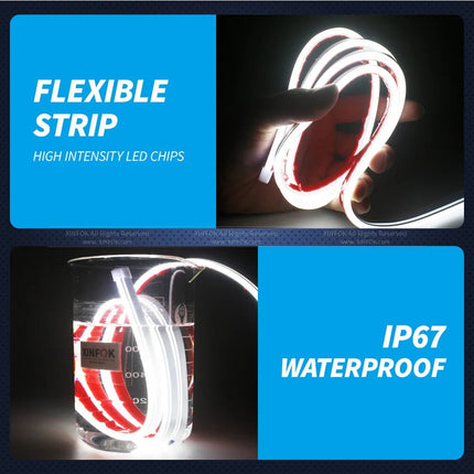 Auto LED Light 120cm Car Hood Strip Ambient Light - Auto LED Light - Okeen - Mad Fly Essentials