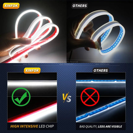Auto LED Light 120cm Car Hood Strip Ambient Light - Auto LED Light - Okeen - Mad Fly Essentials