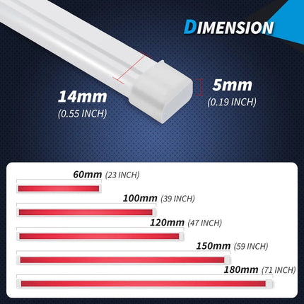 Auto LED Light 120cm Car Hood Strip Ambient Light - Auto LED Light - Okeen - Mad Fly Essentials
