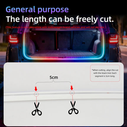 Auto LED Light Car Trunk RGB 12V Strip Light - Auto LED Light - Kiend - Mad Fly Essentials