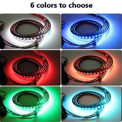 Auto LED Light Car Underglow Neon RGB App Exterior Lights - Auto LED Light - RXZ - Mad Fly Essentials