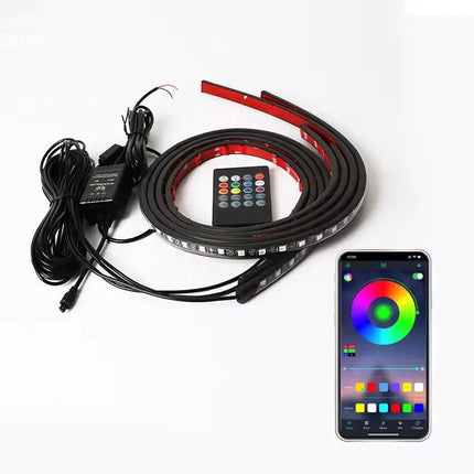 Auto LED Light Car Underglow Neon RGB App Exterior Lights - Auto LED Light - RXZ - Mad Fly Essentials