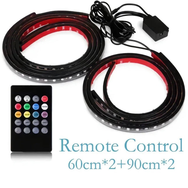 Auto LED Light Car Underglow Neon RGB App Exterior Lights - Auto LED Light - RXZ - Mad Fly Essentials