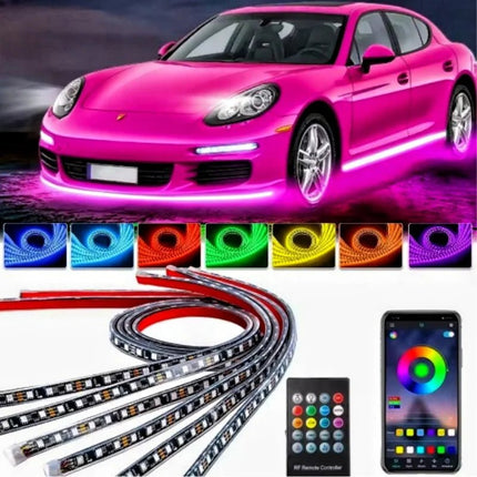 Auto LED Light Car Underglow Neon RGB App Exterior Lights - Auto LED Light - RXZ - Mad Fly Essentials
