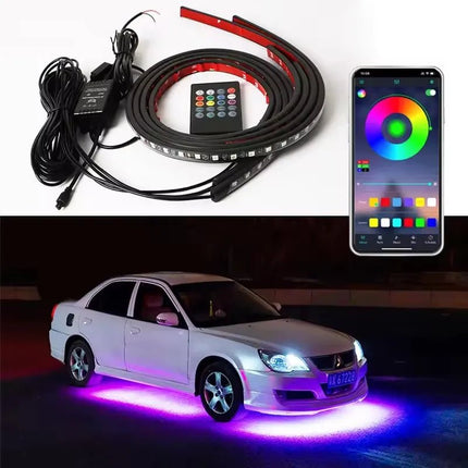Auto LED Light Car Underglow Neon RGB App Exterior Lights - Auto LED Light - RXZ - Mad Fly Essentials