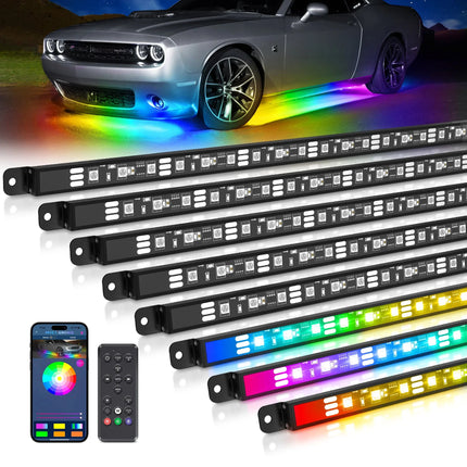 Auto LED Light N8 RGBW Underglow Wireless App Lights - Auto LED Light - BLALION - Mad Fly Essentials