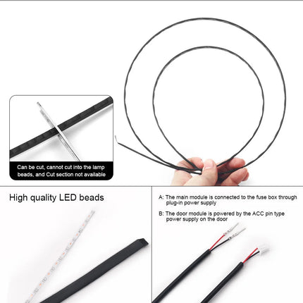 Auto LED Light RGB Ambient Rainbow Kits Auto Light - Auto LED Light - BLALION - Mad Fly Essentials
