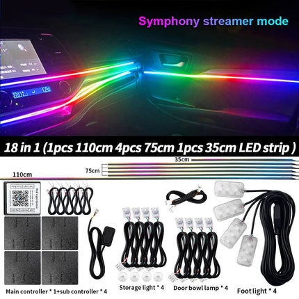 Auto LED Light RGB Ambient Rainbow Kits Auto Light - Auto LED Light - BLALION - Mad Fly Essentials
