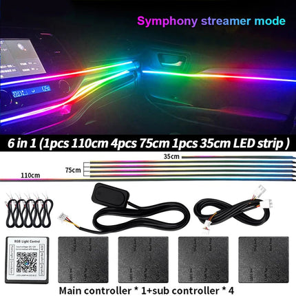 Auto LED Light RGB Ambient Rainbow Kits Auto Light - Auto LED Light - BLALION - Mad Fly Essentials