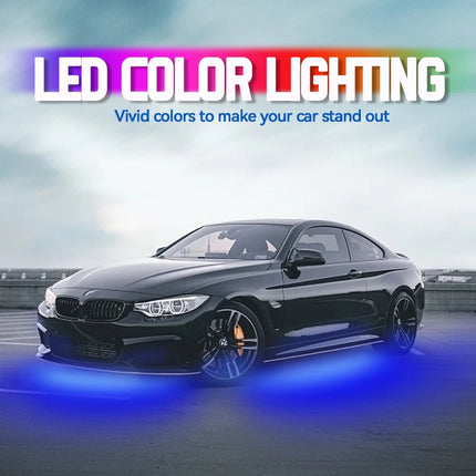 Auto LED Light Underglow Strip Light RGB APP Control - Auto LED Light - RXZ - Mad Fly Essentials