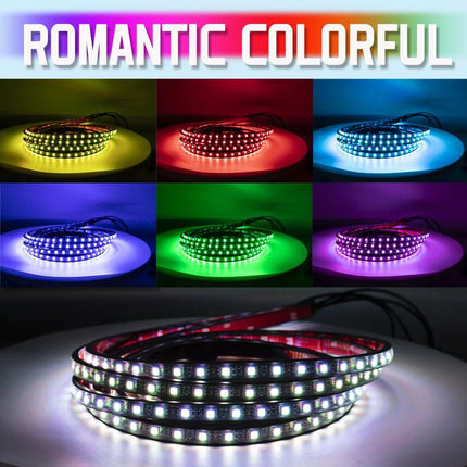 Auto LED Light Underglow Strip Light RGB APP Control - Auto LED Light - RXZ - Mad Fly Essentials