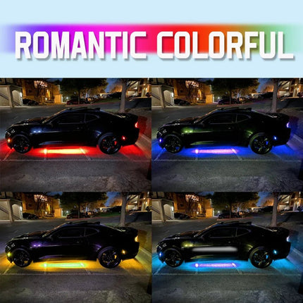 Auto LED Light Underglow Strip Light RGB APP Control - Auto LED Light - RXZ - Mad Fly Essentials