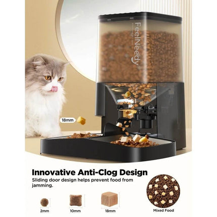 Automatic Cat Dog Elevated Feeder Pet Essentials - Pet Essentials - Pet Essentials - Mad Fly Essentials