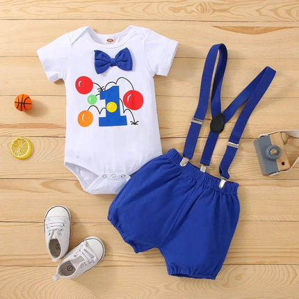 Baby Blue Balloon Boy Birthday Set - Mad Fly Essentials