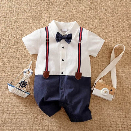 Baby Boy Tie Gentleman Outfit - Mad Fly Essentials