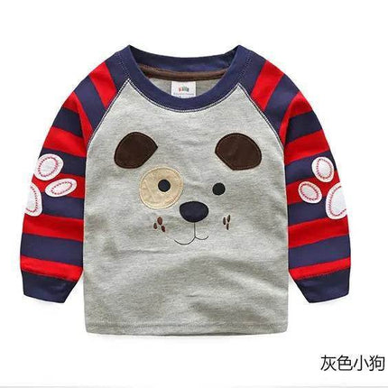 Baby Boy 2 - 10T Animal Dinosaur Long Sweater - Sweater - 27kids - Mad Fly Essentials