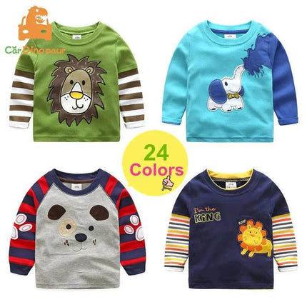 Baby Boy 2 - 10T Animal Dinosaur Long Sweater - Sweater - 27kids - Mad Fly Essentials