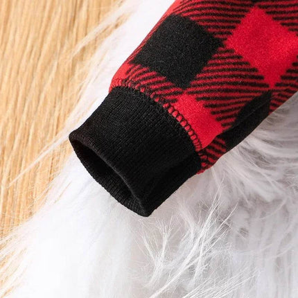 Boy 3 - 24M Cute Plaid Dinosaur Baby Romper - Baby Romper - KAYDEA - Mad Fly Essentials